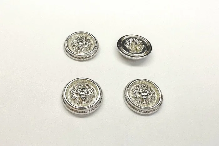 Гудзик металевий 20 мм Mertbutton, нікель, SMB-318-32-nik