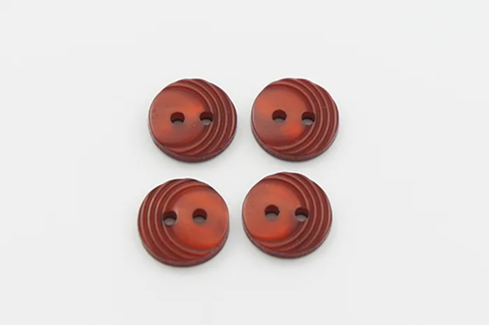 Гудзик 12 мм Mertbutton, червоний темний, 4013-20-1188