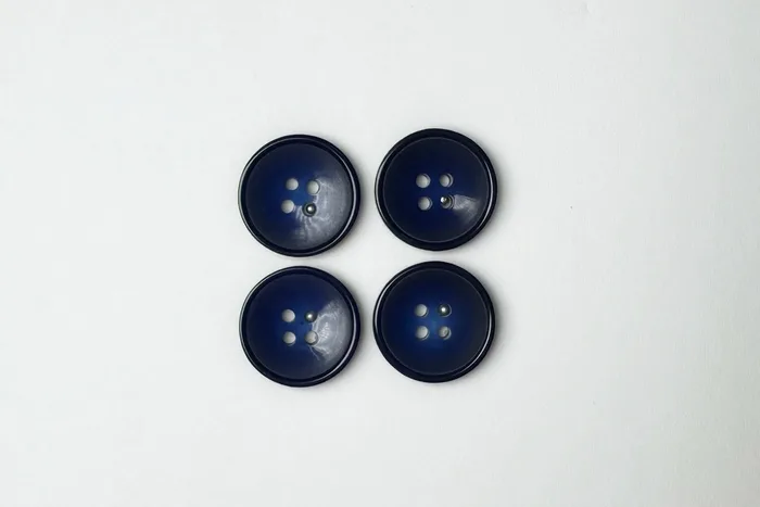 Гудзик 20 мм Mertbutton, фіолетовий синій, 3107-32-1233