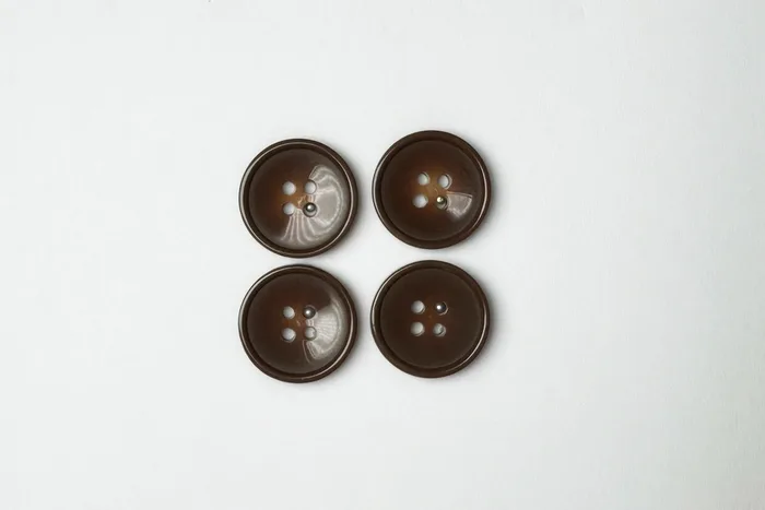Гудзик 20 мм Mertbutton, какао, 3107-32-1281