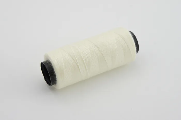 Нитки ПЕ №40/2 250 м Barva, молочний світлий, 3007