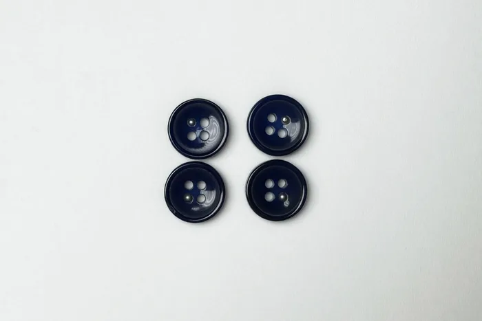 Гудзик 15 мм Mertbutton, фіолетовий синій, 3107-24-1233