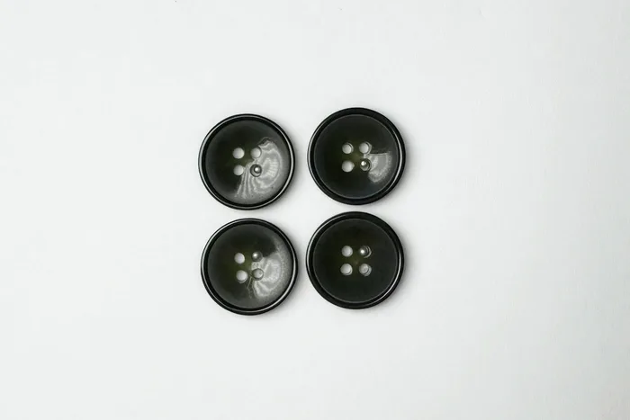 Гудзик 20 мм Mertbutton, болотний темний, 3107-32-1312