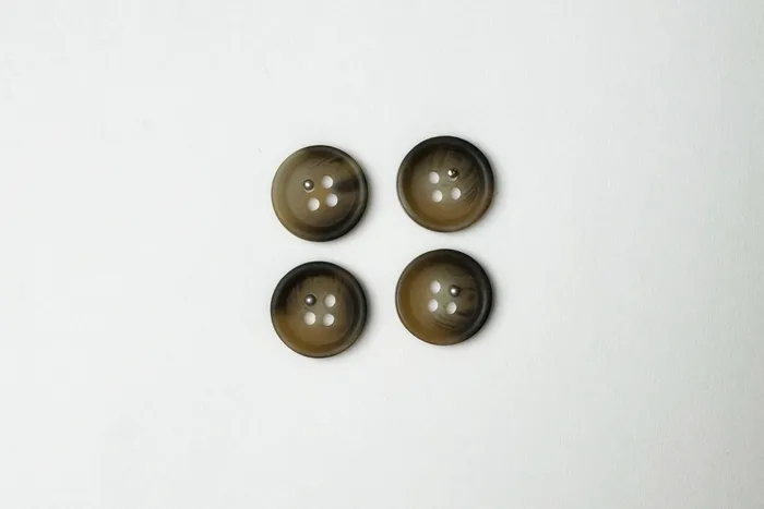 Гудзик 15 мм Mertbutton, різнокольоровий, FNL-304-24-6