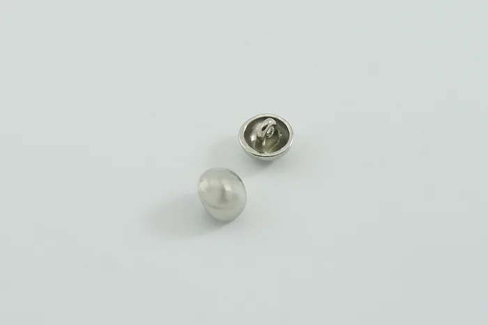 Гудзик металевий 10 мм Mertbutton, нікель, MTL-56-16-nik