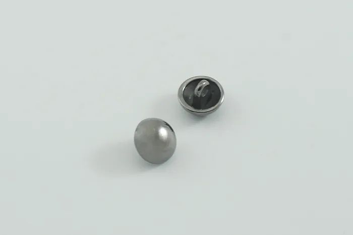 Гудзик металевий 10 мм Mertbutton, нікель чорний, MTL-56-16-b.nik
