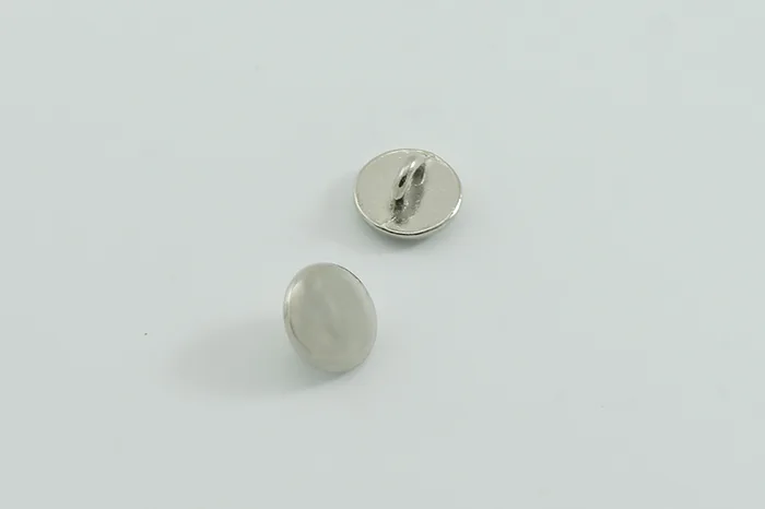 Гудзик металевий 10 мм Mertbutton, нікель, MTL-59-16-nik