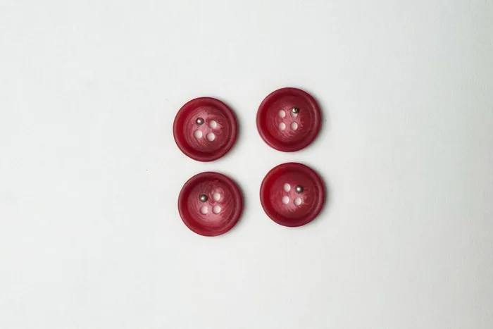 Гудзик 15 мм Mertbutton, різнокольоровий, 2607-24-9