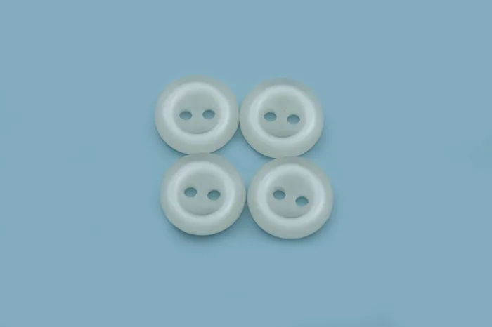 Гудзик 13 мм Mertbutton, білий, 4010-20-999