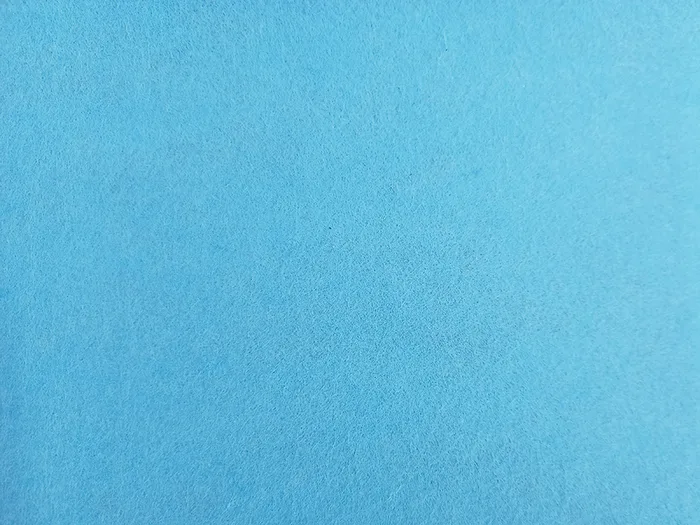 Фетр 1 мм 250x300 мм, блакитний яскравий