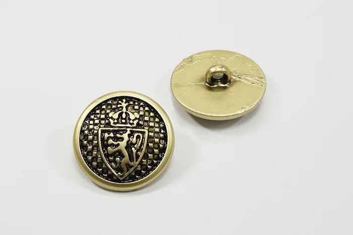 Гудзик 32 мм Mertbutton, золото, 11-04-48-gold