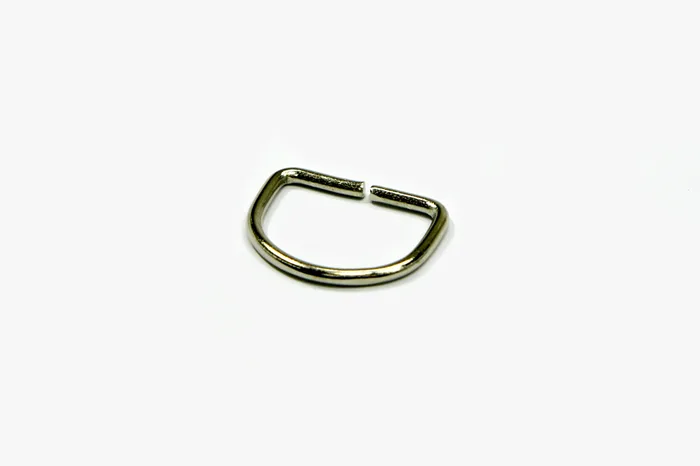 Напівкільце 20x2 мм нікель Castiglioni
