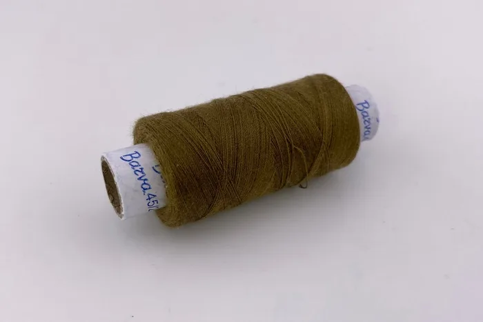 Нитки армовані №45/2 300 м Barva, койот натуральний, 7006