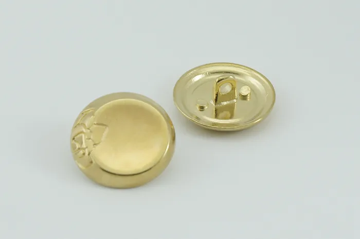 Гудзик металевий 23 мм Mertbutton, золото, АДС-542-36-gold