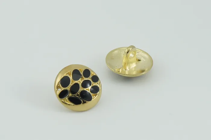 Гудзик металевий 18 мм Mertbutton, золото, АДС-548-28-gold