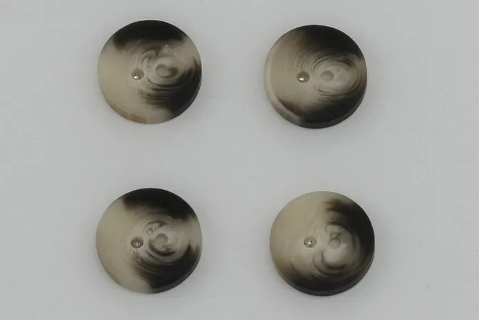 Гудзик 18 мм Mertbutton, какао сірий, FNL-253-28-0105