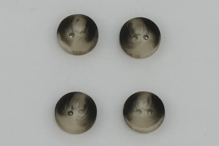 Гудзик 15 мм Mertbutton, какао сірий, FNL-253-24-0105