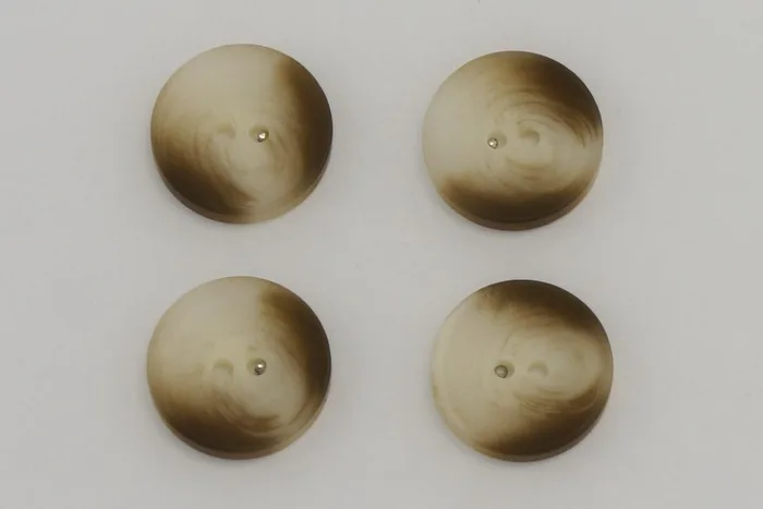 Гудзик 23 мм Mertbutton, бежевий кавовий, FNL-253-36-0208
