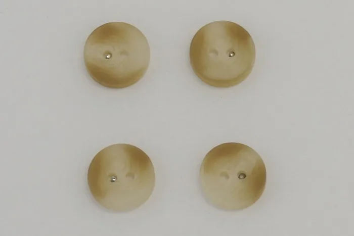 Гудзик 15 мм Mertbutton, бежевий, FNL-253-24-0118