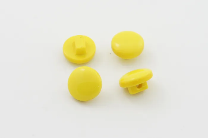 Гудзик 11 мм Mertbutton, жовтий, 4023-18-1369