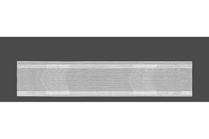 Тасьма з петлями для карнизу TZ19-888 50 мм Magam, прозорий, 14-50-000-3
