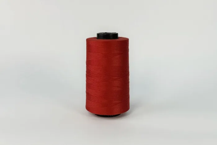 Нитки армовані ПЕ №45/2 3000 м Barva, червоний натуральний, 6051