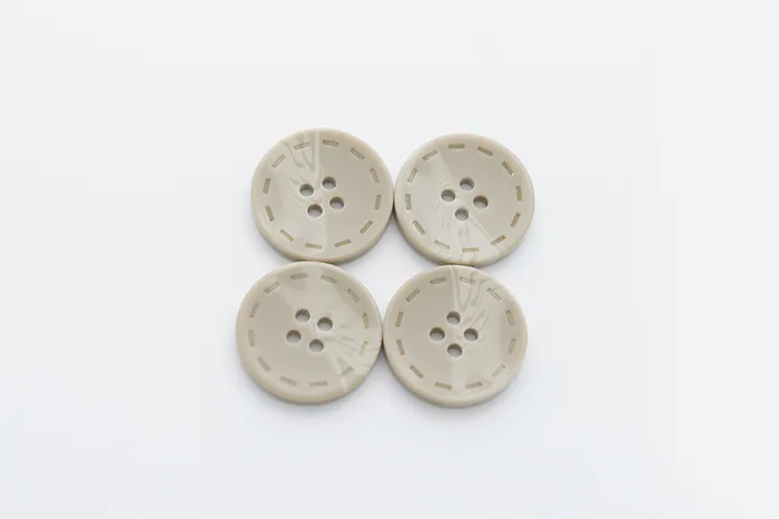 Гудзик 23 мм Mertbutton, бежевий, 13-36-0150