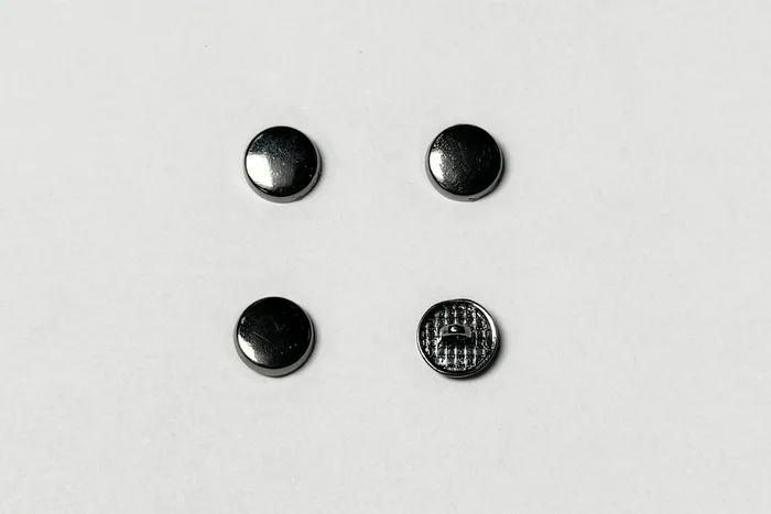 Гудзик металевий 12.5 мм Mertbutton, нікель чорний, CN-26-20-b.nik